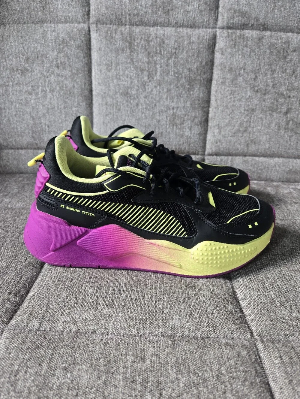 Puma | Wmns RS-X 'Neo Pop - Black' Sneakers Size 8.5